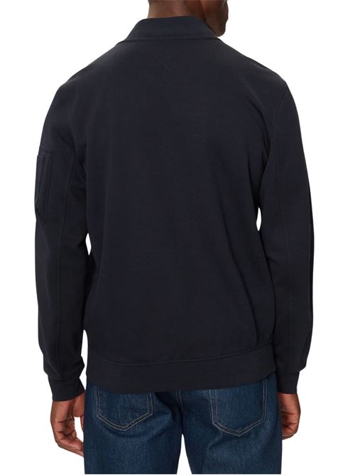 Felpa blu in cotone Tommy Hilfiger | MW0MW37357DW5